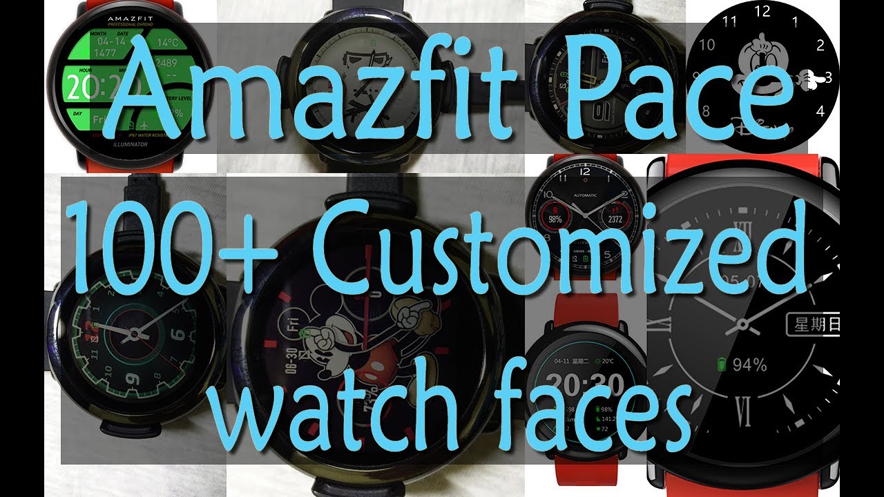 amazfit bip watchfaces
